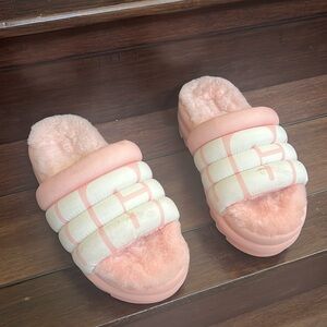 Ugg platform slippers